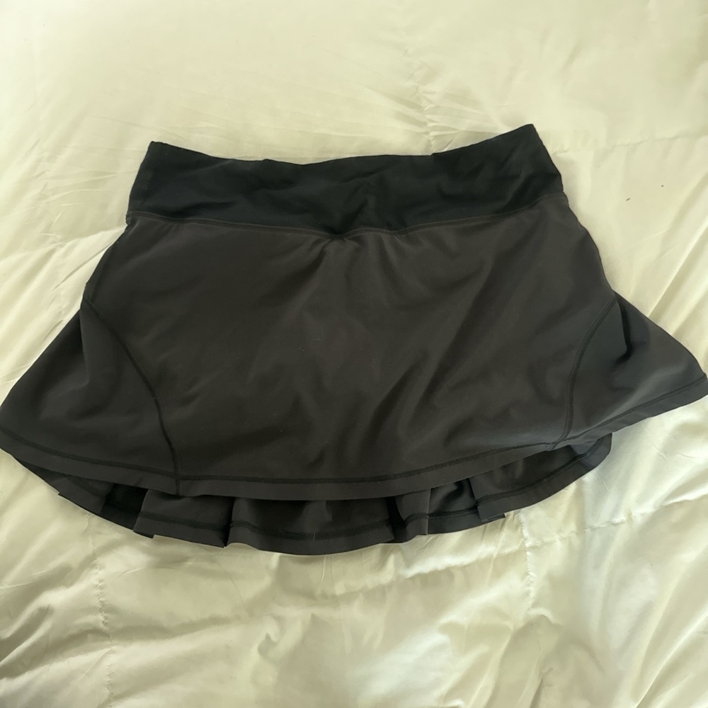 Black Lululemon Tennis Skirt